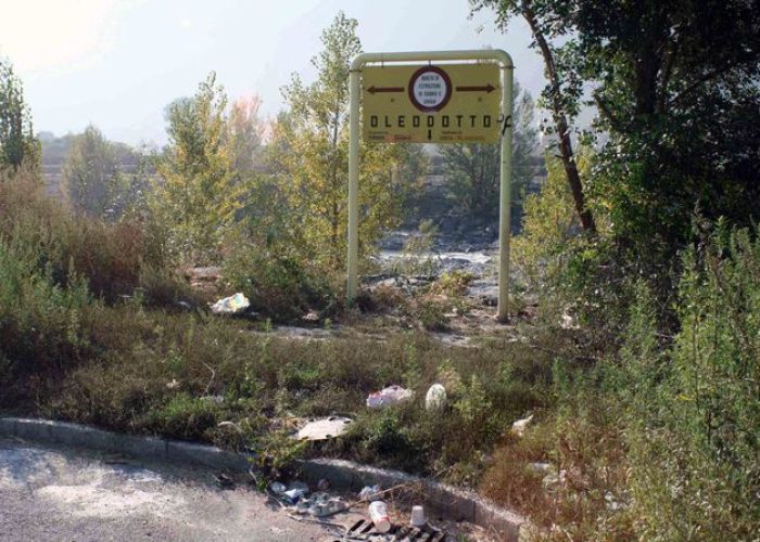 I rifiuti presenti nell'area della Croix Noire