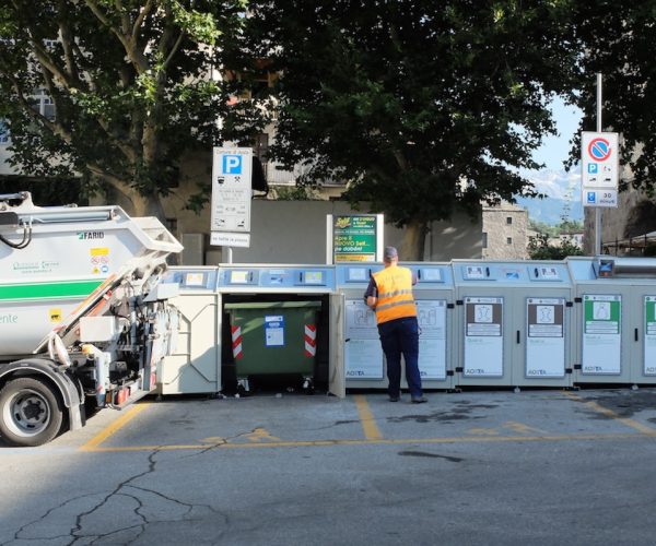 Rifiuti - Aosta - Ptr - Quendoz - Raccolta differenziata