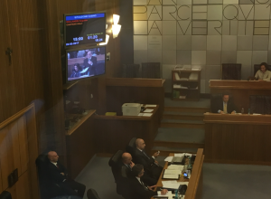 Rollandin, Consiglio regionale