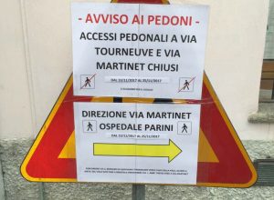 lavori piazza Roncas