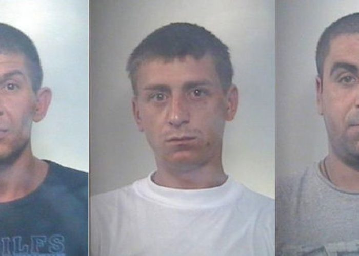 Da sx Catanescu, Todirianu e Tepelus
