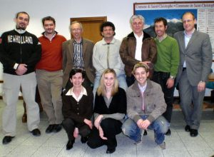 Candidati union valdotaine uv a Saint Christophe