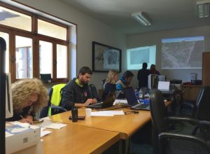 Protezione Civile, sala operativa di Courmayeur