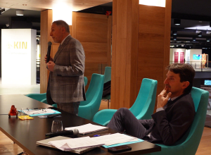 Roberto Sapia all'incontro tra le Camere di Commercio