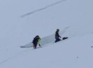 scialpinista caduto crepaccio