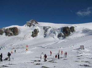 Sciatori a Plateau Rosà (foto d'archivio)