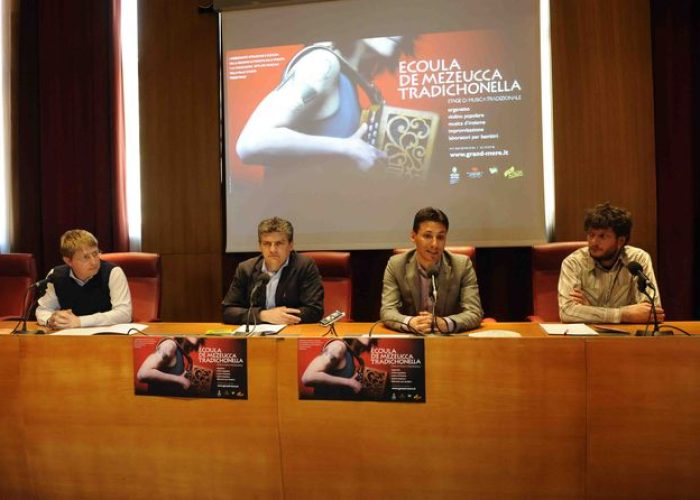 Nella foto da sx Mathieu Aymonod, Luigi Bertschy, Laurent Viérin e Vincent Boniface