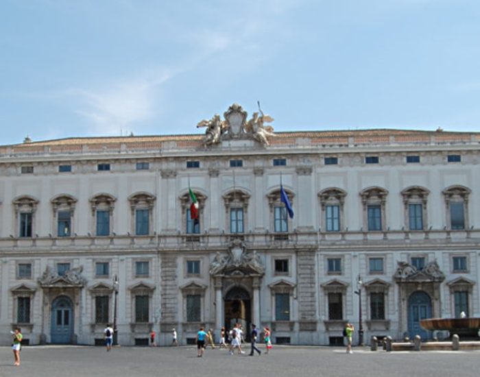 Il Palazzo della Corte Costituzionale