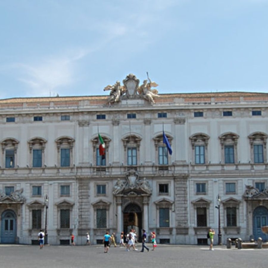 Il Palazzo della Corte Costituzionale