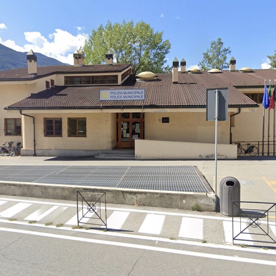 La sede della Polizia locale di Aosta