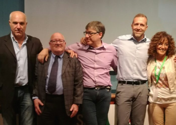 La nuova segreteria della Cisl