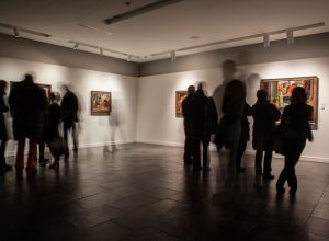 Inaugurazione della mostra su Guttuso
