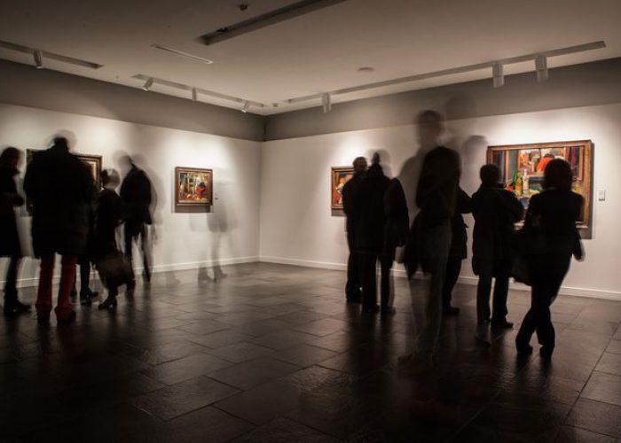 Inaugurazione della mostra su Guttuso