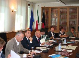 Un momento della conferenza stampa di presentazione