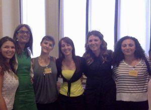 La delegazione con la Deputata Simona Malpezzi (PD) e la Senatrice Francesca Puglisi (PD)