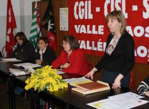I sindacati presentano le manifestazioni per l'8 marzo