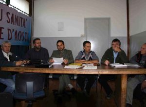 Il tavolo dei rappresentanti sindacali