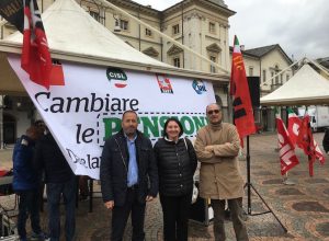 Da sinistra Domenico Falcomatà, Ramira Bizzotto e Riccardo Monzeglio