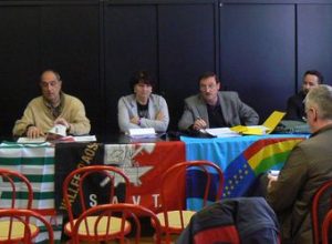 La conferenza stampa di Cisl, Savt e Uil