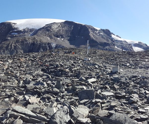 Il sito di monitoraggio del permafrost a Cime Bianche