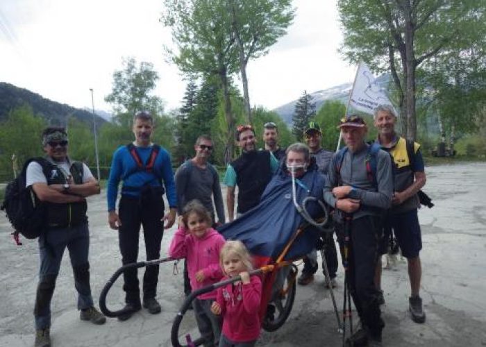 Il Giro del Monte Bianco dei Malati di SLA