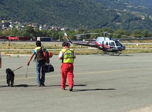 Marco Amerio in partenza per le zone terremotate