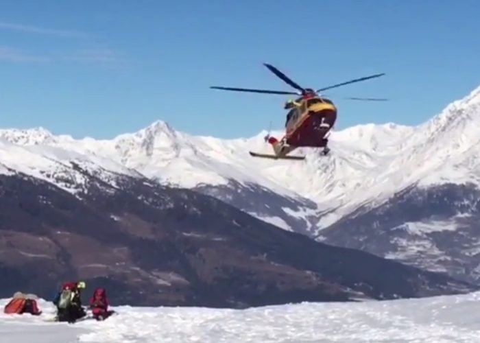 Soccorso Alpino Valdostano (foto d'archivio)