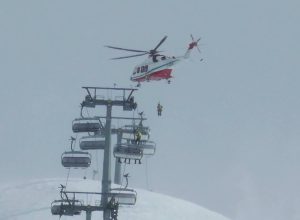Soccorso a seggiovia Cretaz 11 febbraio 2019