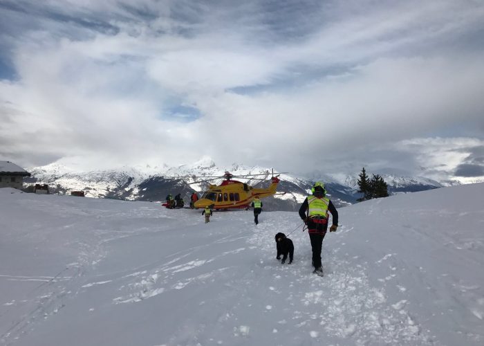 Soccorso Alpino Valdostano (foto d'archivio)