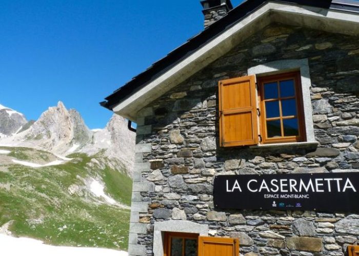 Casermetta Espace Mont-Blanc al Col de la Seigne