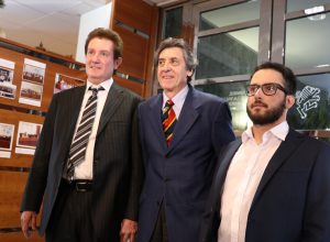 Da sx Paolo Contoz, Carlo Norbiato e Andrea Padovani
