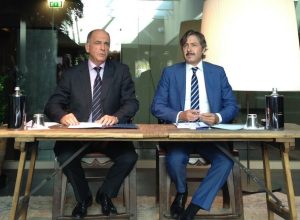 Il sottosegretario Cirillo e Augusto Rollandin