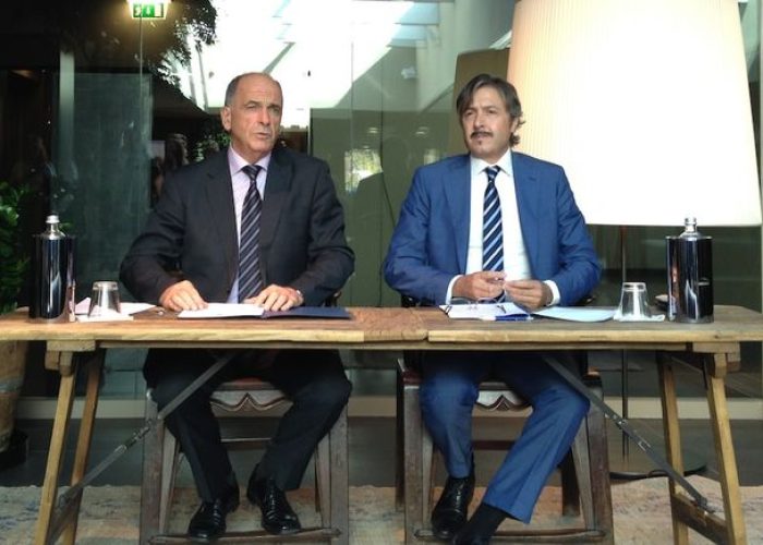 Il sottosegretario Cirillo e Augusto Rollandin