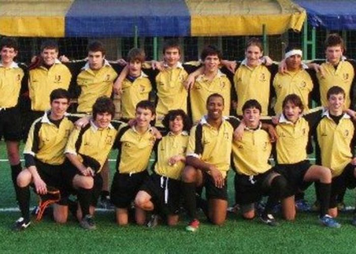 La squadra Under 16 dello Stade Valdôtain