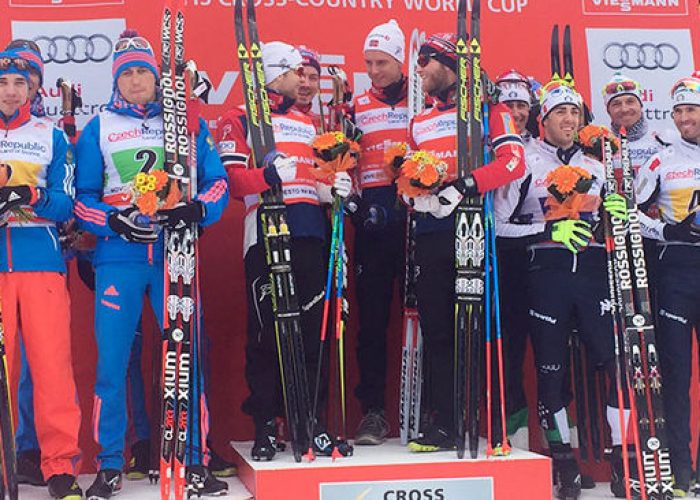 Il podio di Nove Mesto