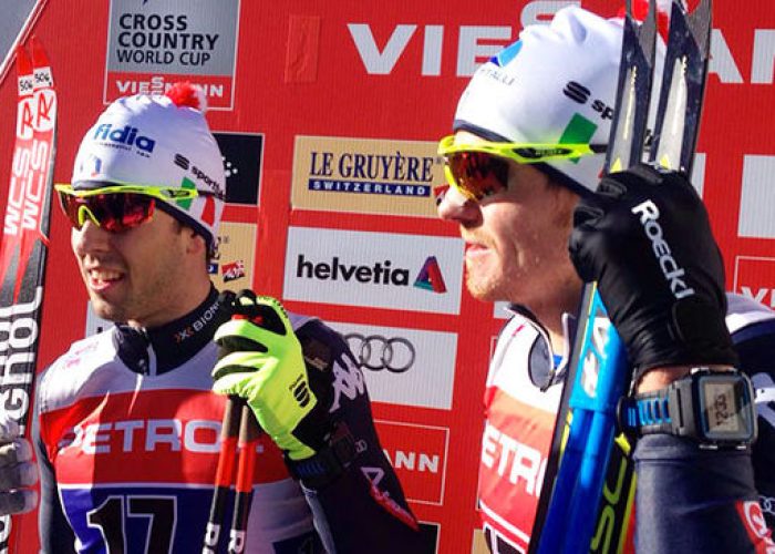 Federico Pellegrino e Dietmar Noeckler - Foto Fisi.org