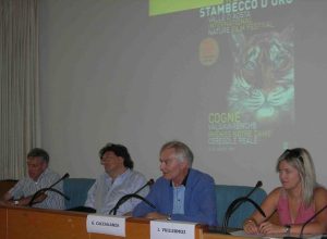Un momento della conferenza stampa di presentazione