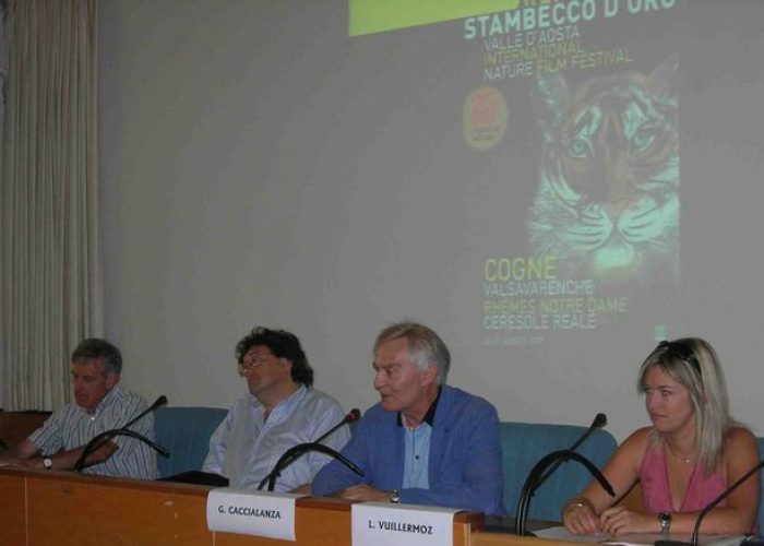 Un momento della conferenza stampa di presentazione