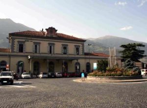 La stazione di Aosta