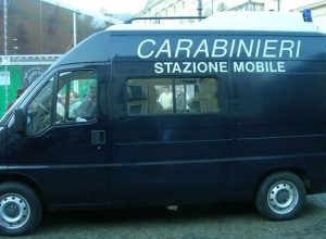 La stazione mobile dei Carabinieri