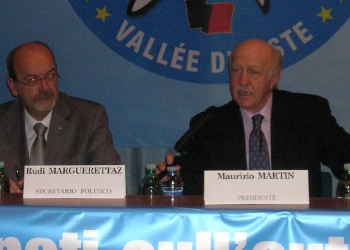 Rudy Marguerettaz e Maurizio Martin