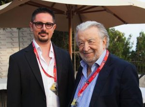 Alessandro Stevanon con Pupi Avati