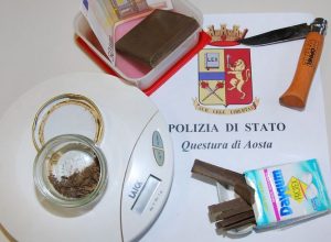 Hashish sequestrato