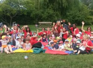 Il gruppo dei partecipanti alla Festa dell'estate