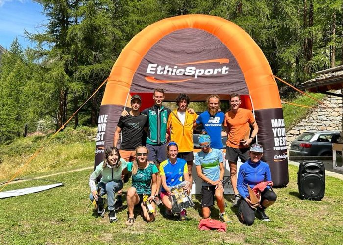 I top runner maschili e femminili del Gran Paradiso Vertical