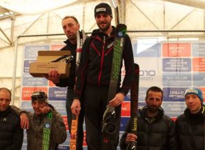 Il Podio maschile del Tour du Grand Paradis