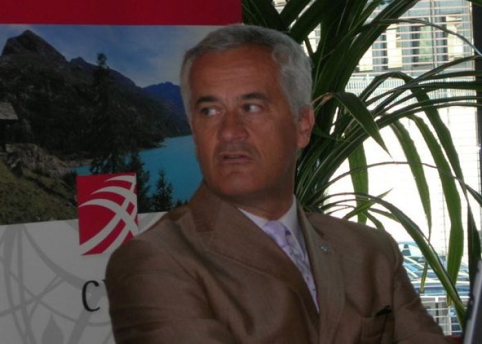 Riccardo Trisoldi, presidente della Compagnia valdostana delle acque