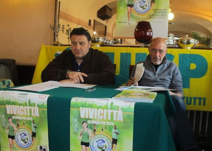 Da sinistra Carlo Finessi e Marco Benanni della Uisp