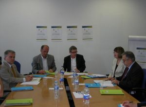 Un momento della conferenza stampa di presentazione