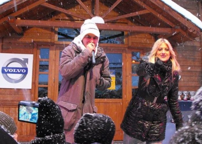 Gli "Amici" di Maria De Filippi a Courmayeur